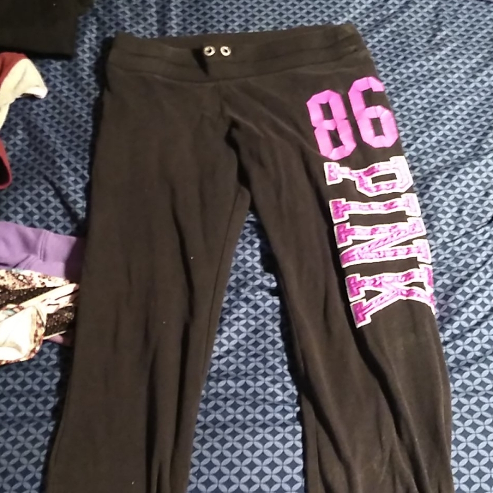 VS pink joggers